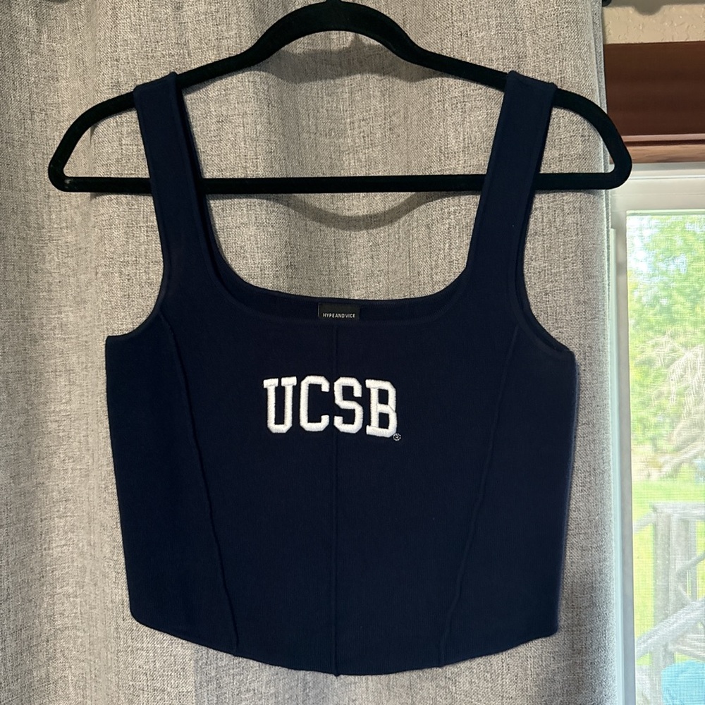 Hype and Vice UCSB Knit 🧶 Corset Top